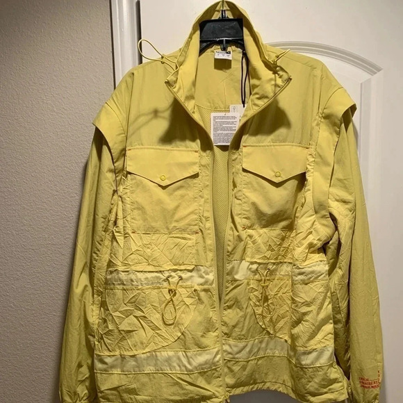 Puma X Jannik Davidsen Jacket Yellow Men’s Large New - Picture 3 of 14